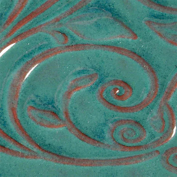 Amaco Opalescent Turquoise Brush-on Glaze