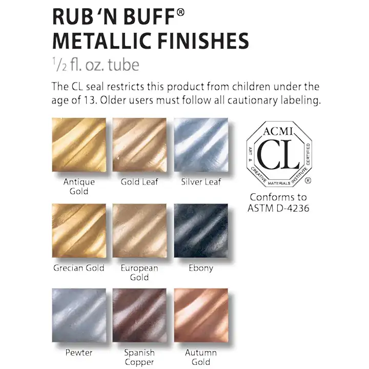 Amaco European Gold Rub 'n Buff