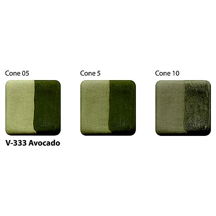 Amaco Velvet Avocado Brush-on Underglaze