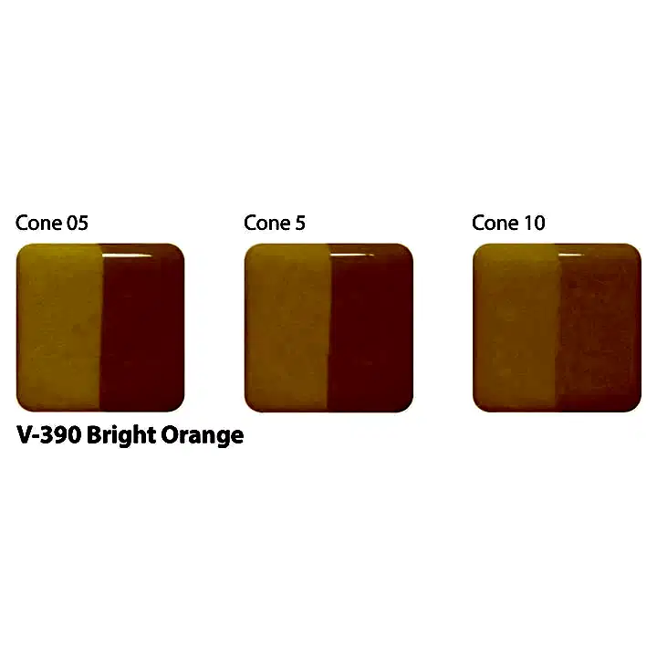 Amaco Velvet Bright Orange Brush-on Underglaze