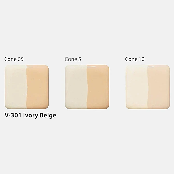 Amaco Velvet Ivory Beige Brush-on Underglaze
