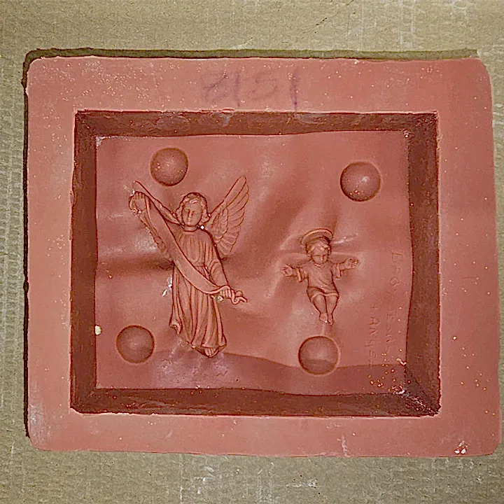 Potterycrafts Baby Jesus and Angel Silicone Mould