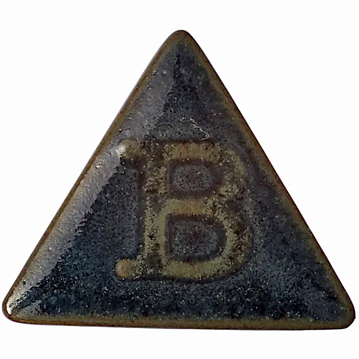 Botz Black Blue Speckle Stoneware Brush-on Glaze