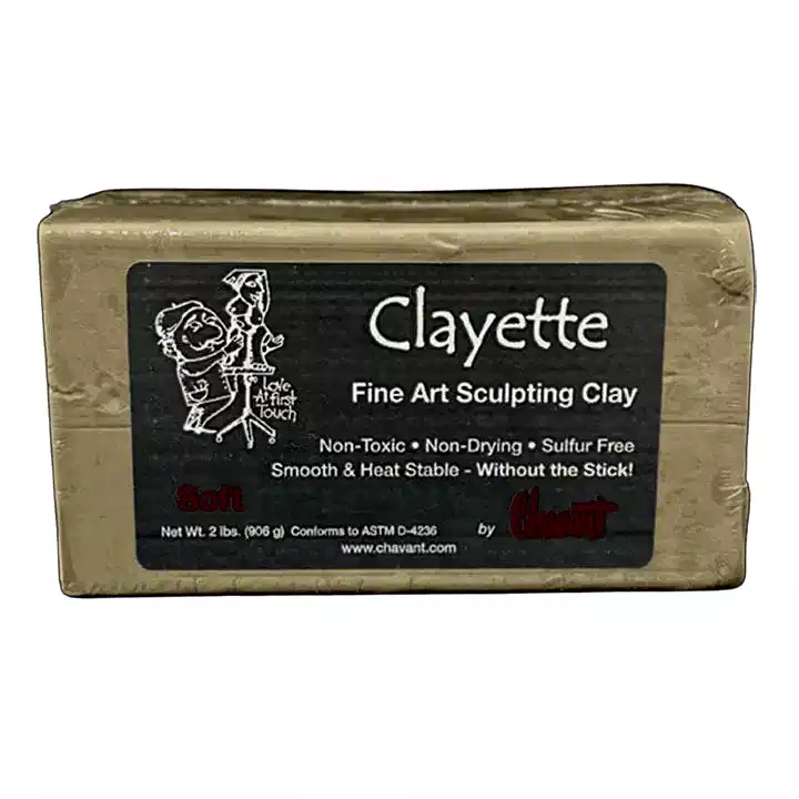 Chavant Soft Clayette Fine Art Sculpting Clay