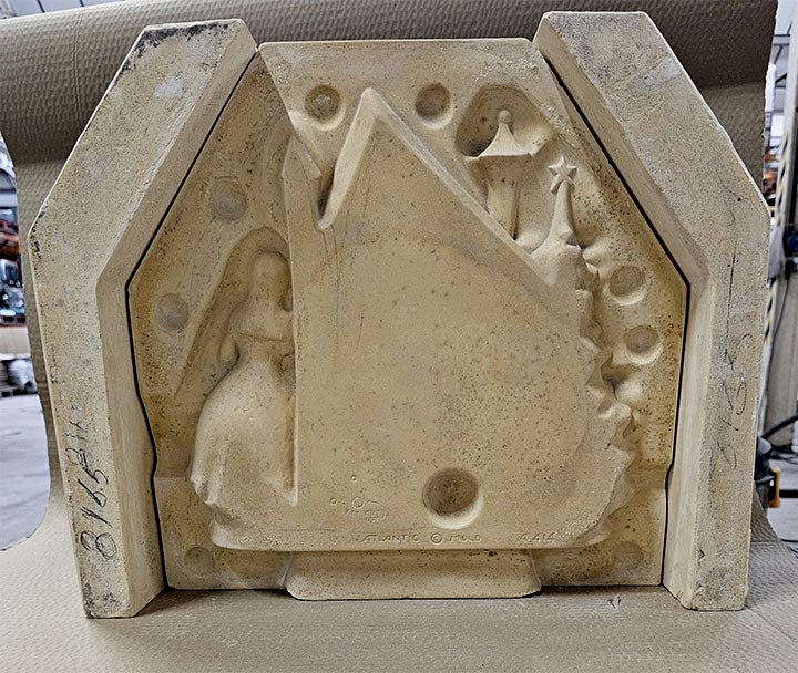 Potterycrafts Christmas Carollers Plaster Master Mould