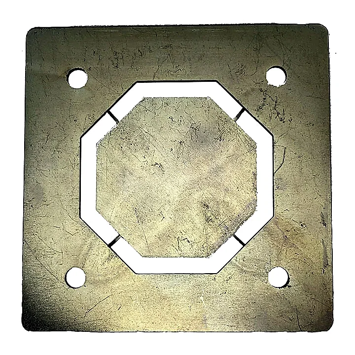 Cowley Large Octagonal Hollow Die Plate