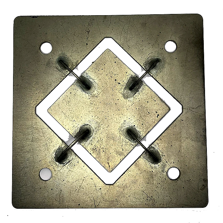Cowley Large Square Hollow Die Plate