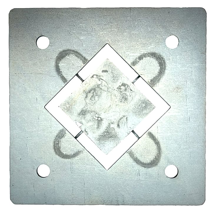 Cowley Medium Square Hollow Die Plate