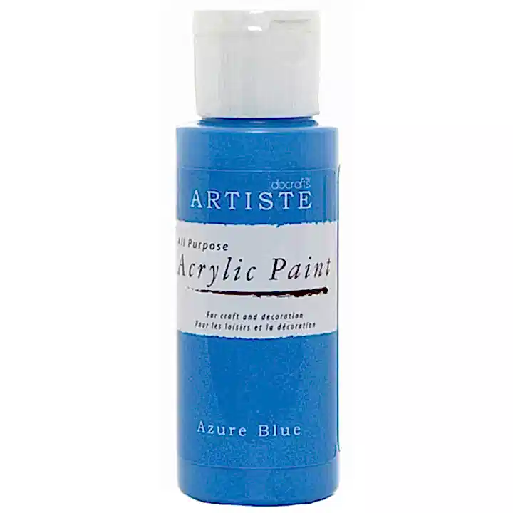 DoCrafts Artiste Azure Blue Acrylic Paint