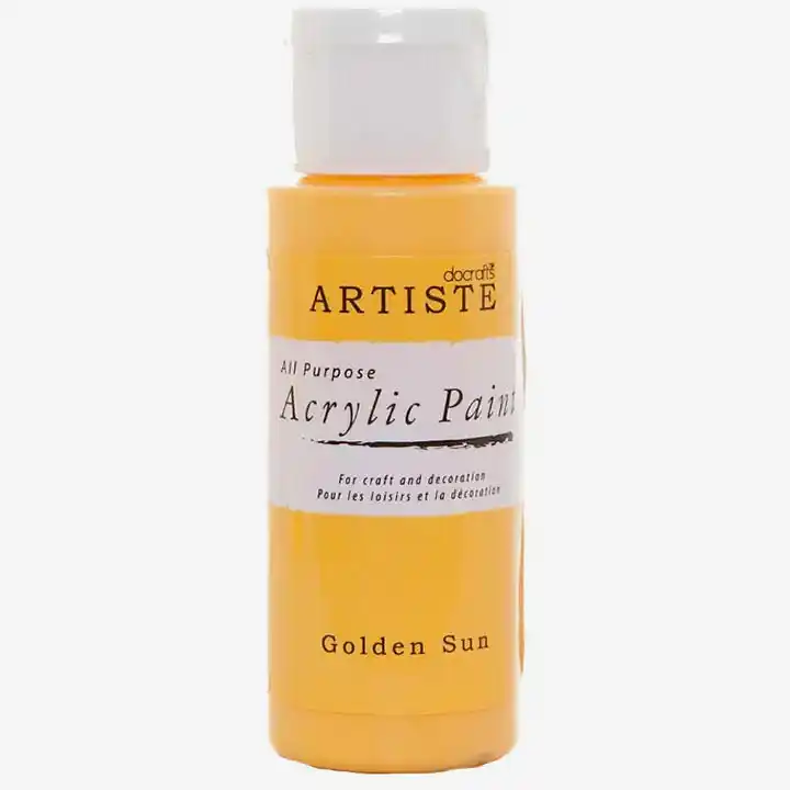 DoCrafts Artiste Golden Sun Acrylic Paint