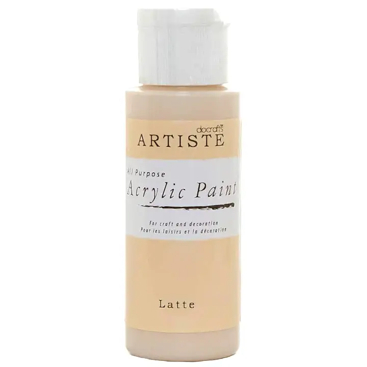 DoCrafts Artiste Latte Acrylic Paint