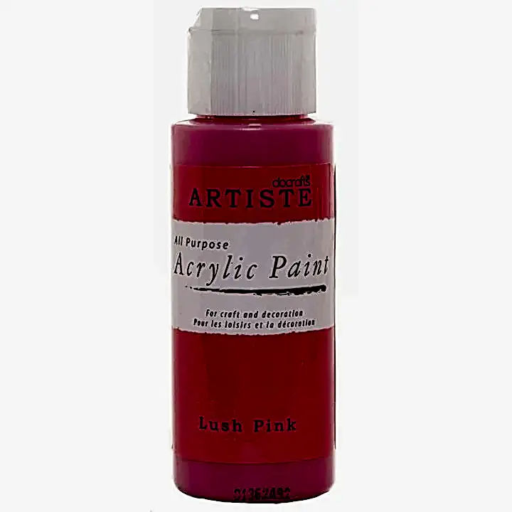 DoCrafts Artiste Lush Pink Acrylic Paint