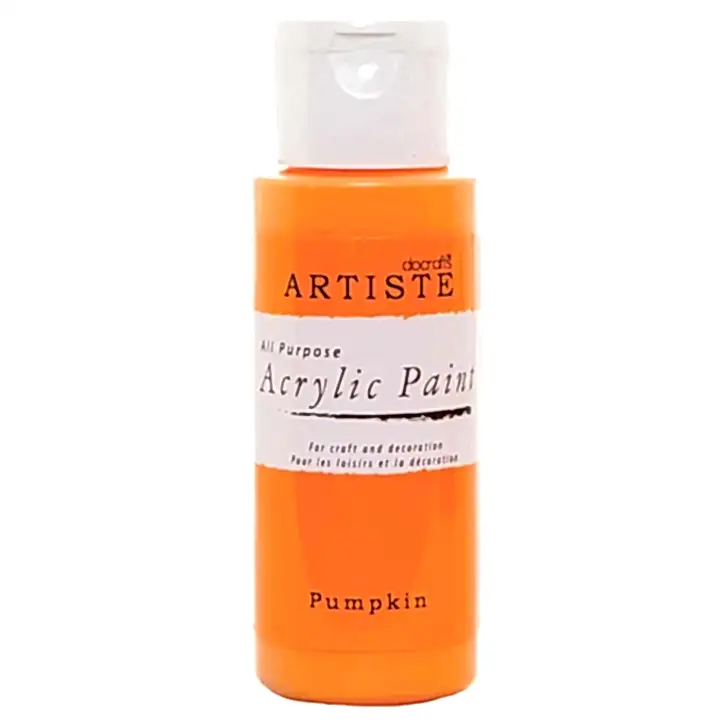 DoCrafts Artiste Pumpkin Acrylic Paint