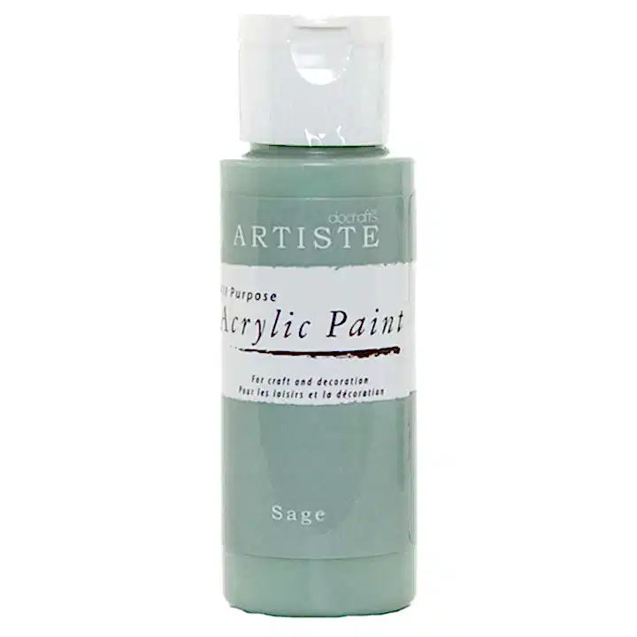 DoCrafts Artiste Sage Acrylic Paint