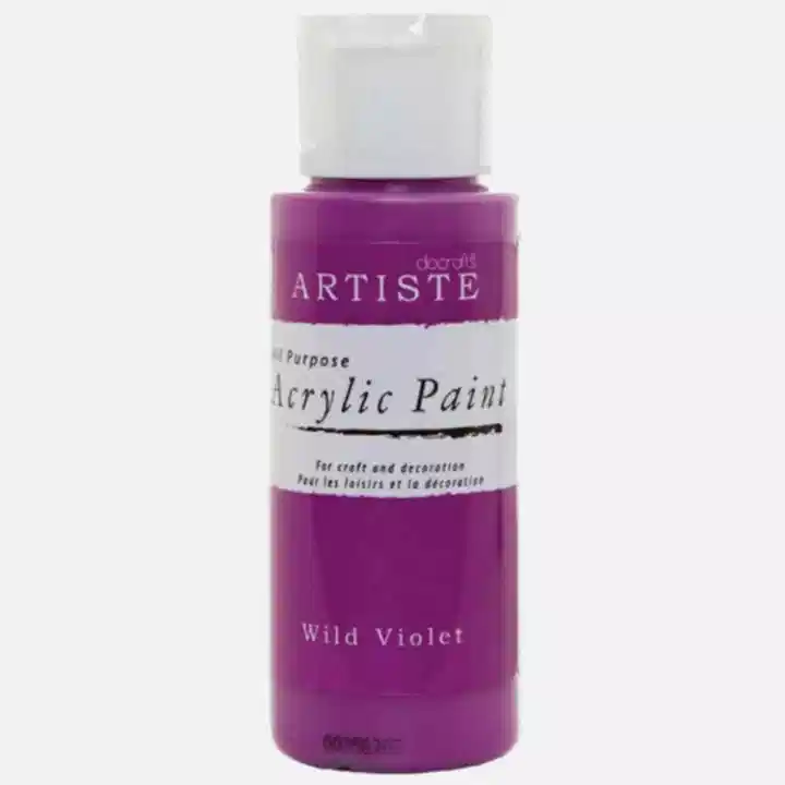 DoCrafts Artiste Wild Violet Acrylic Paint