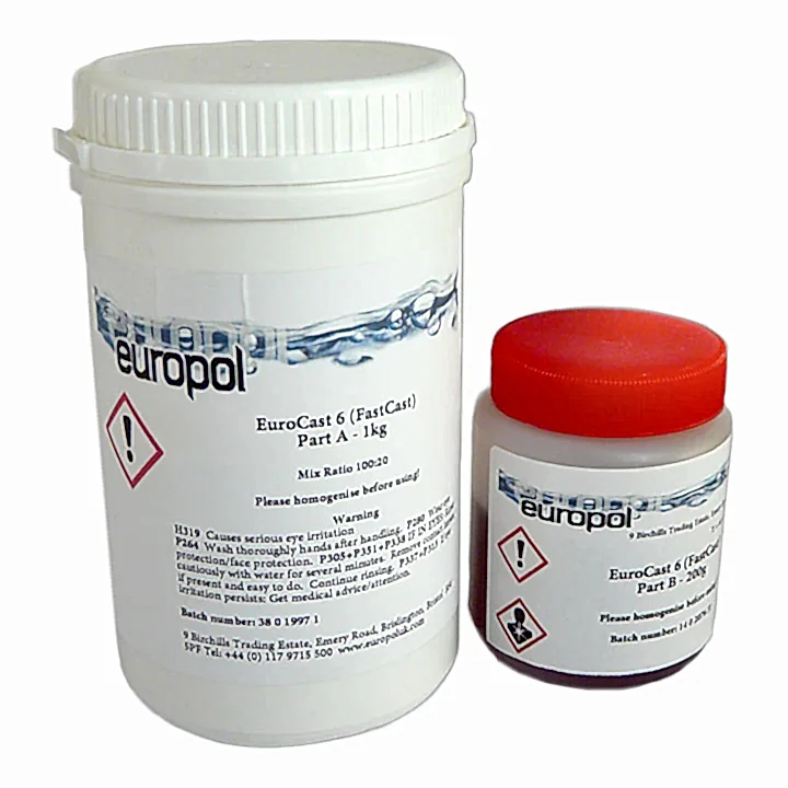 EuroCast 6 Fast Cast Polyurethane Resin Kit