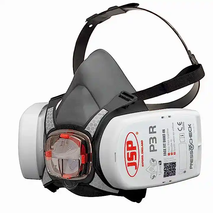 JSP Force 8 Respiratory Mask with PressToCheck P3 Filters