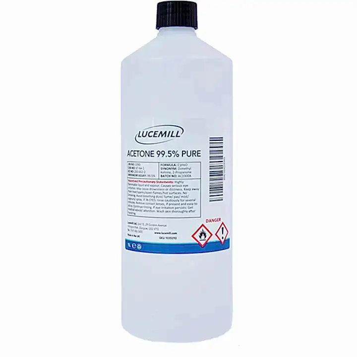 Lucemill Acetone Polyester Resin Brush Cleaner