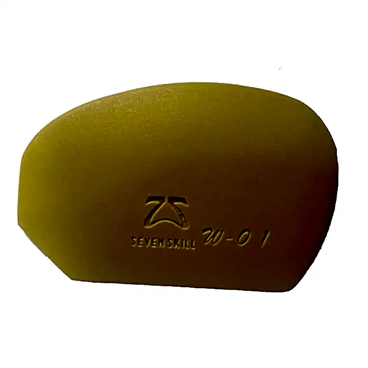 Neo Yellow Firm Silicone Rib Smooth Edges