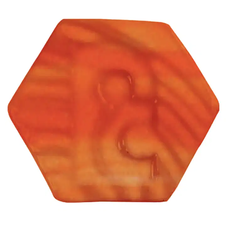 Potterycrafts Bright Orange Leadfree Powder On-Glaze