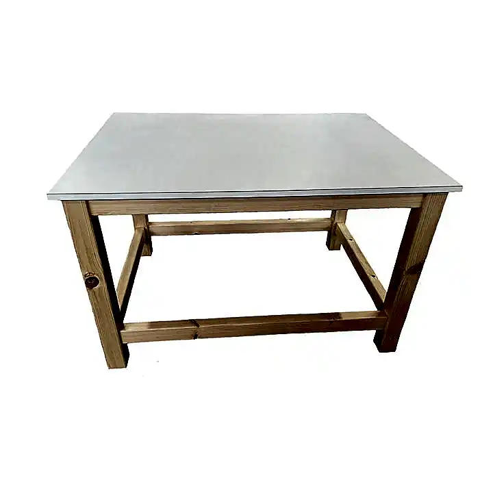 Potterycrafts Clay Wedging/Work Wooden Bench