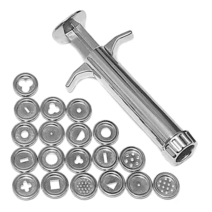 Potterycrafts Hand Clay Extruder and Die Plates Set