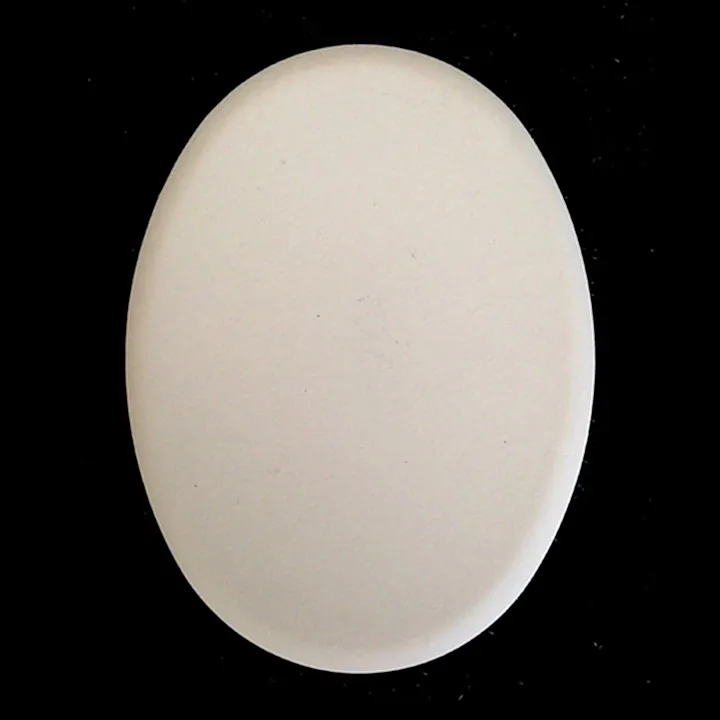 Potterycrafts Oval Bisque Tile