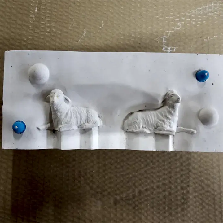 Potterycrafts Two Sheep Plaster Master Mould