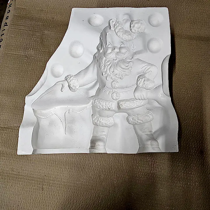 Potterycrafts Vintage Santa Claus Ceramic Mould