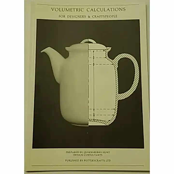 Potterycrafts Volumetric Calculations for Designers and Craftspeople Book