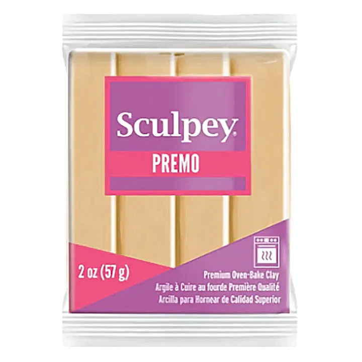 Premo Sculpey Ecru Polymer Clay