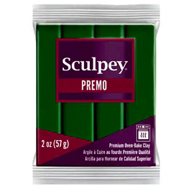 Premo Sculpey Green Polymer Clay