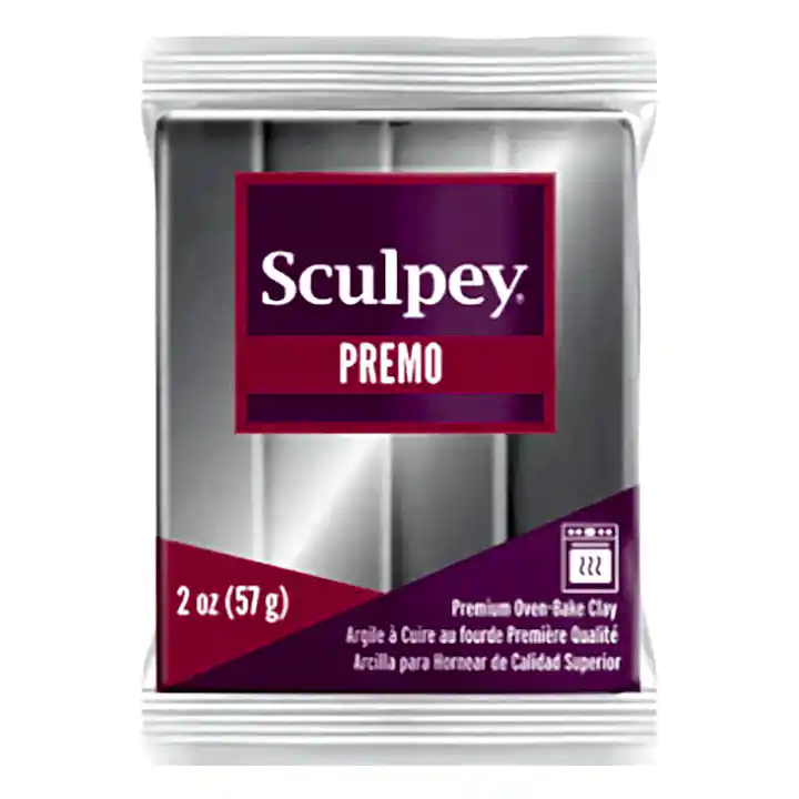 Premo Sculpey Silver Polymer Clay
