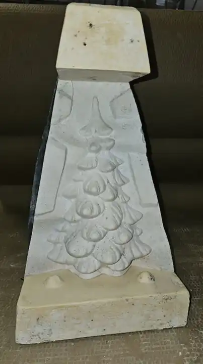 Potterycrafts Small Christmas Tree Plaster Master Mould