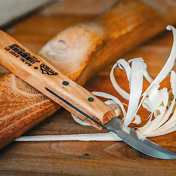 Stubai Double Edge Chip Carving Knife