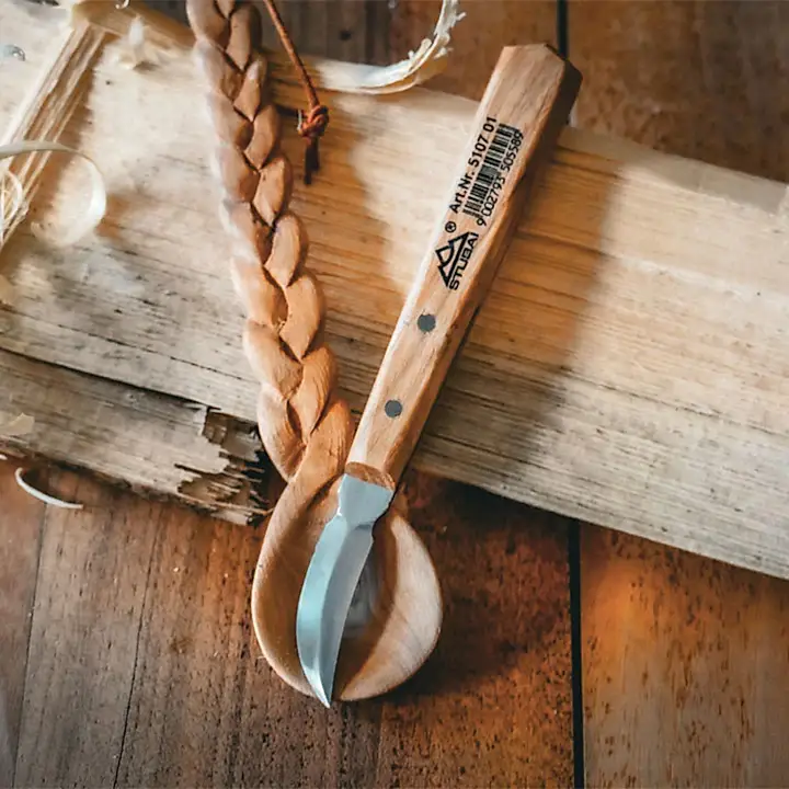 Stubai Double Edge Chip Carving Knife