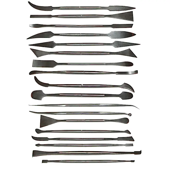 Tiranti New Series Plaster Modelling Tools