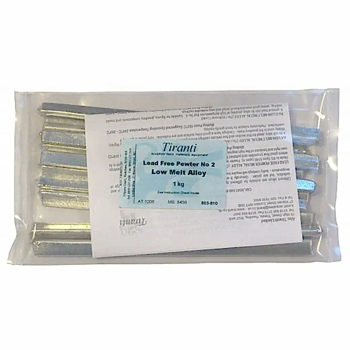 Tiranti No2 Lead Free Pewter Low Melt Alloy