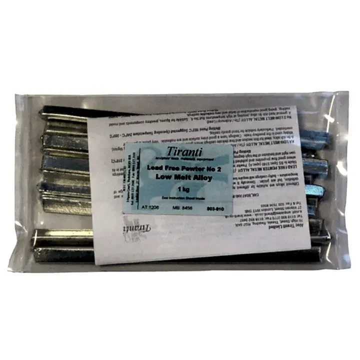 Tiranti No2 Lead Free Pewter Low Melt Alloy