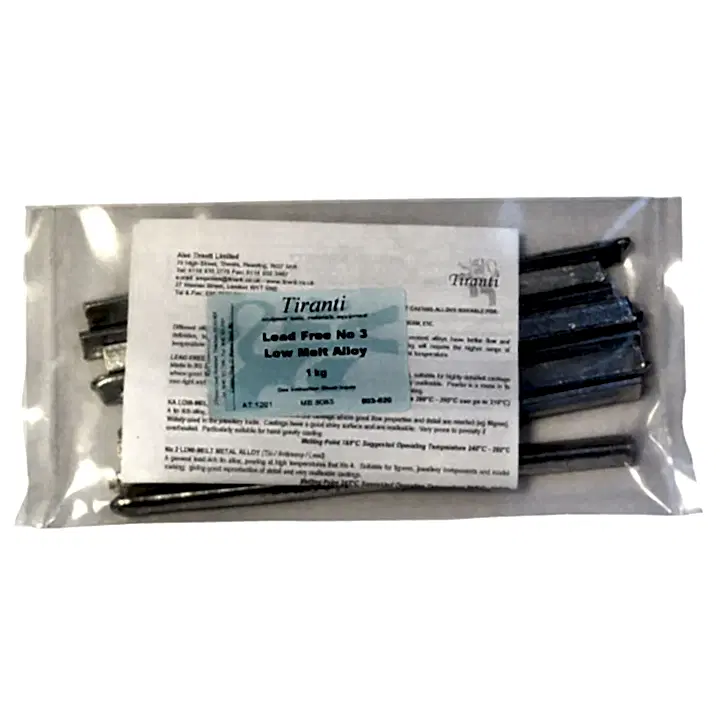 Tiranti No3 Lead Free Low Melt Alloy