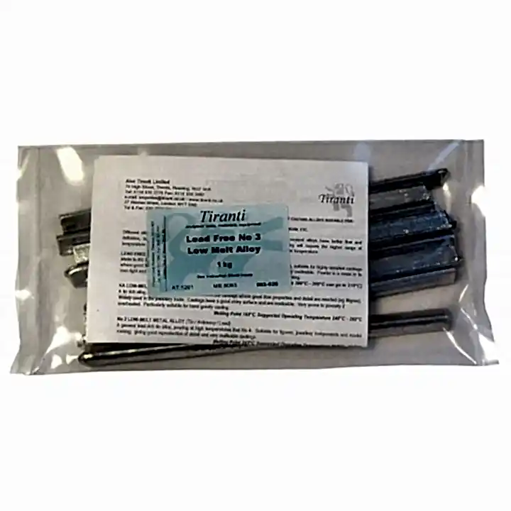 Tiranti No3 Lead Free Low Melt Alloy