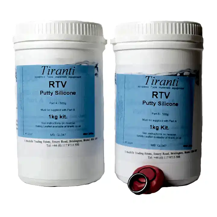 Tiranti Putty Silicone and Catalyst Kit