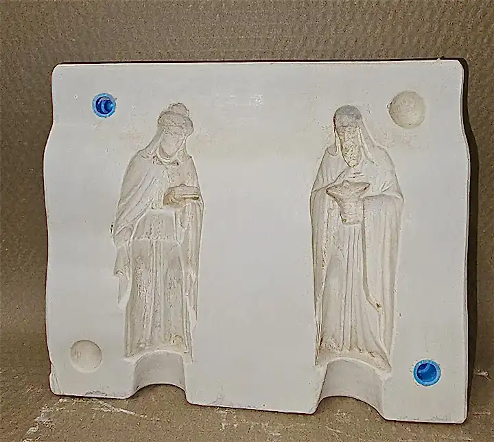 Potterycrafts Two Wise Men Plaster Mould