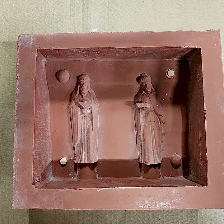 Potterycrafts Two Wise Men Silicone Mould